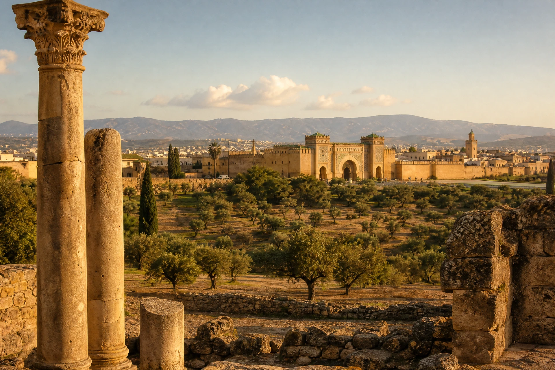 Imperial Meknes & Roman Empire Discovery